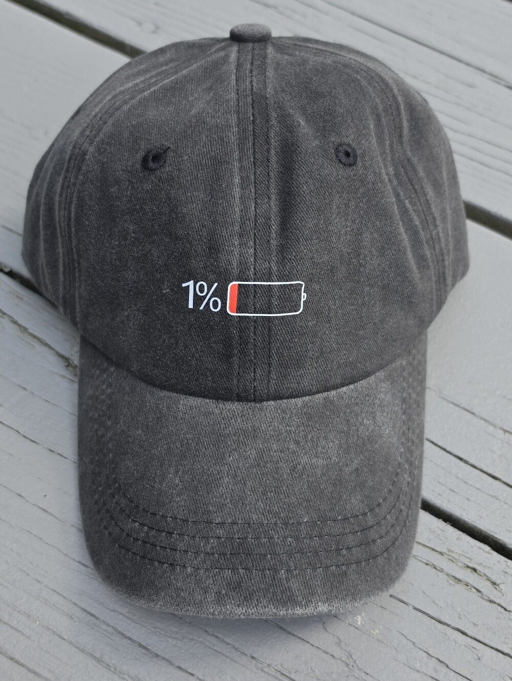 Low Battery Drain 1% Low Energy Gym Work Out Adjustable Hat